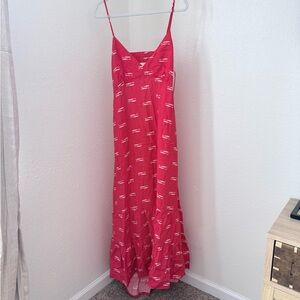 A New Day Open Back Maxi Dress